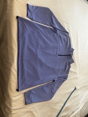 Men's Dunning Golf Zip-Up Quarter-Zip Sweater - Lavender